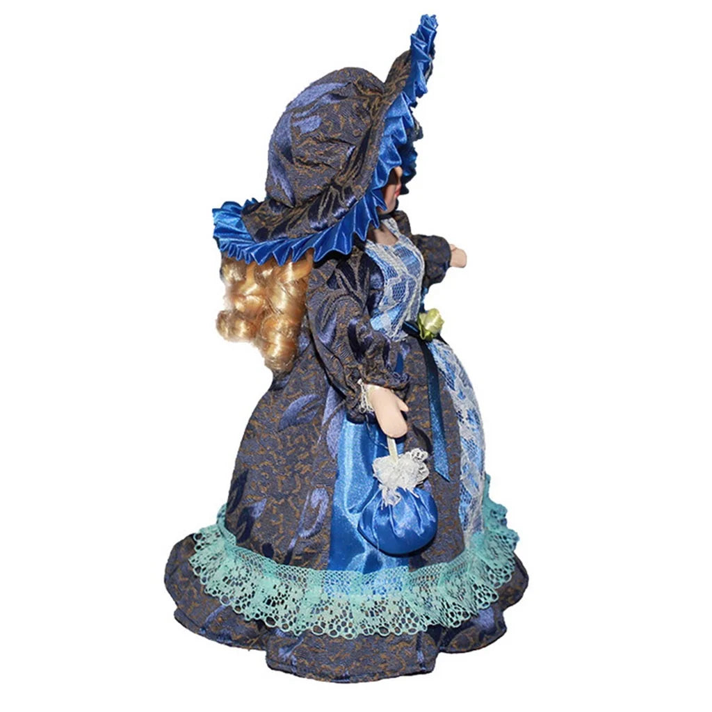 Porcelain Girl Standing Figurines Dolls Z6381