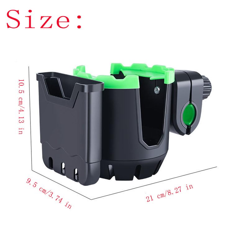 2-in-1 Universal Cup Holder with Phone Holder E39339