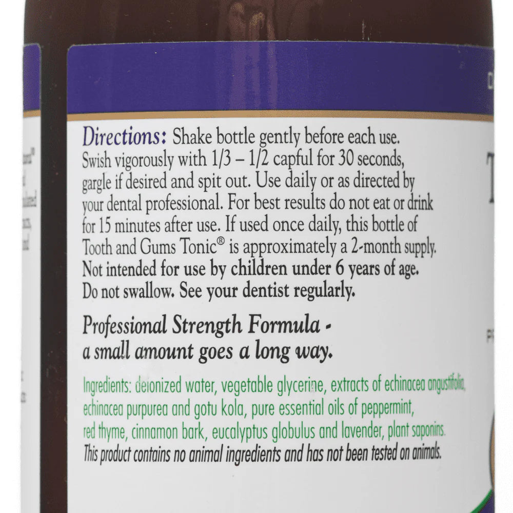 Tooth & Gums Tonic Mouthwash 18oz. V10682