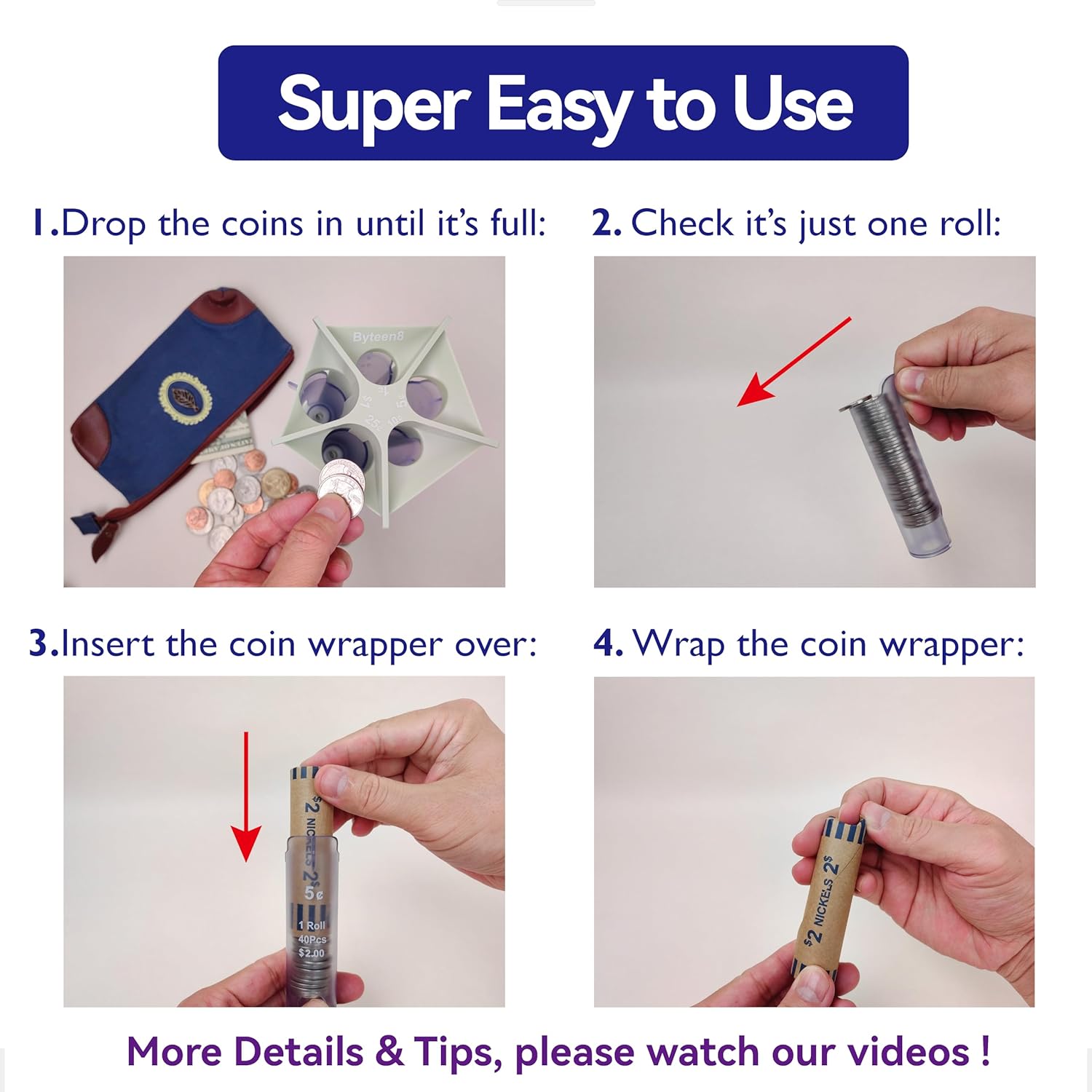 Coin Counters & Coin Sorters Tube G302912