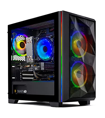 White Gaming Computer PC Desktop M221