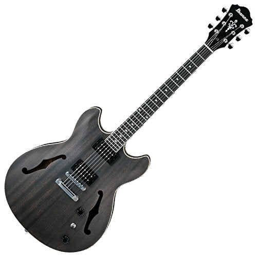 Transparent Black Flat Electric Guitar X949166