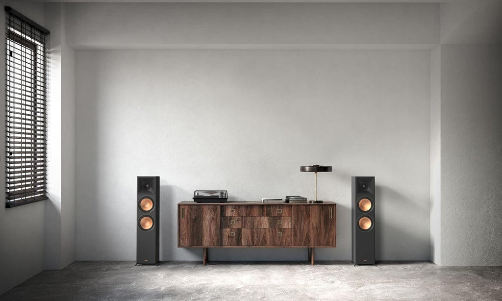 Ebony 8" Dual Floorstanding Speaker Pair P578485