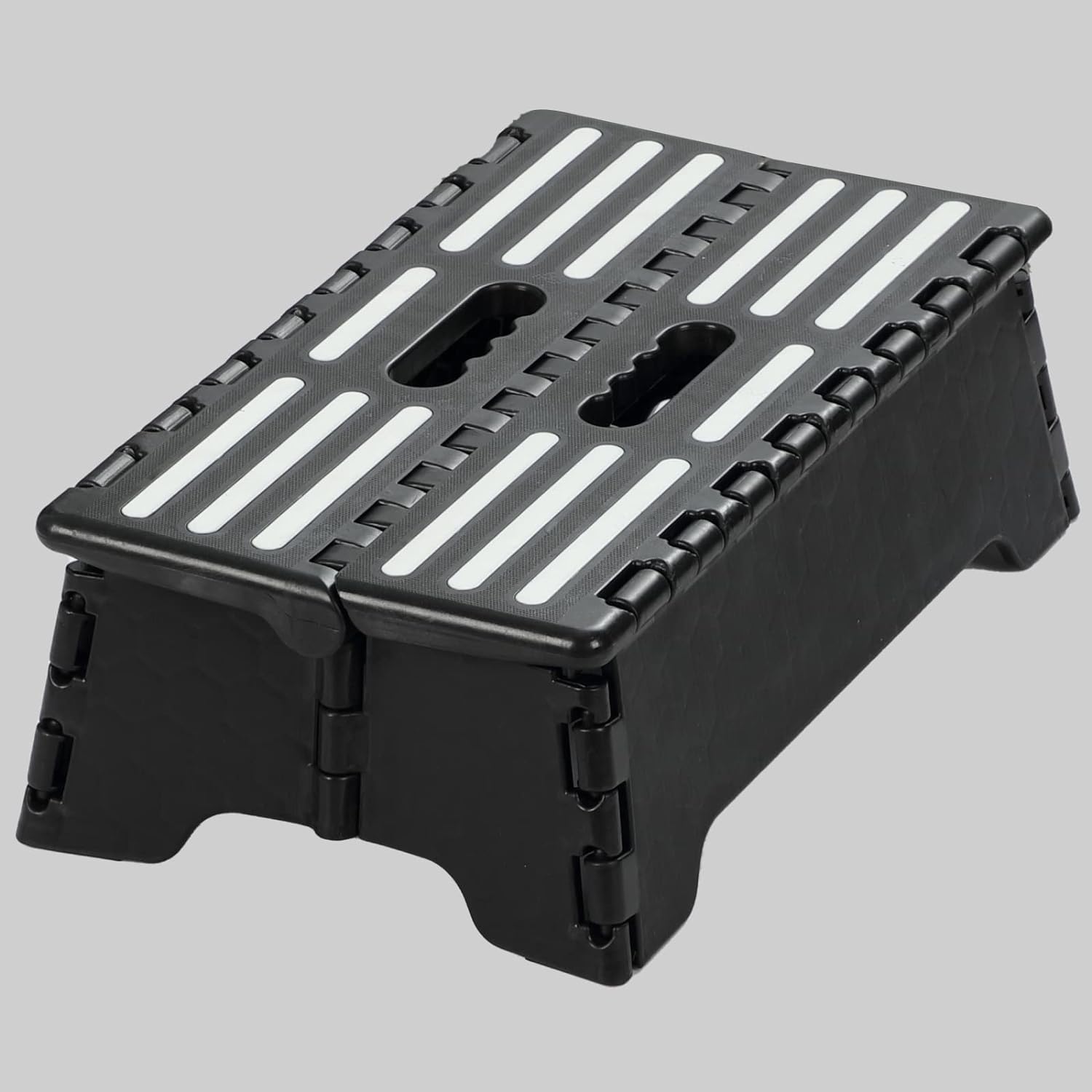 5 inch Lightweight Anti-Skid Folding Step Stool Black J805739
