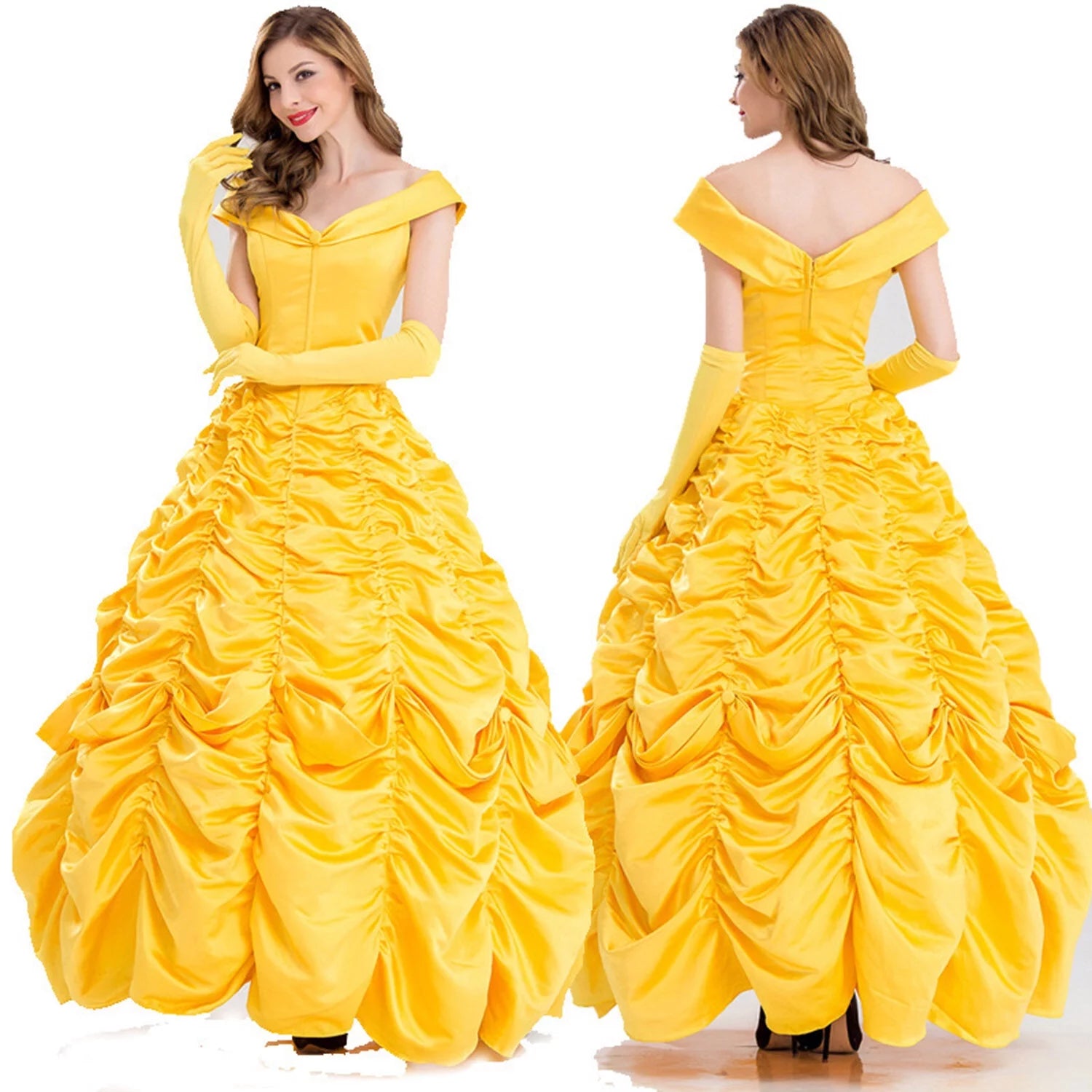 Belle Cosplay Princess Dress Up Clothes S510