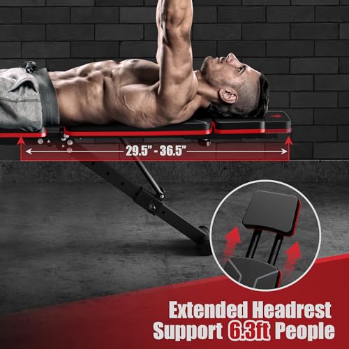 Adjustable Weight Bench with Leg Extension and Preacher Pad G8322