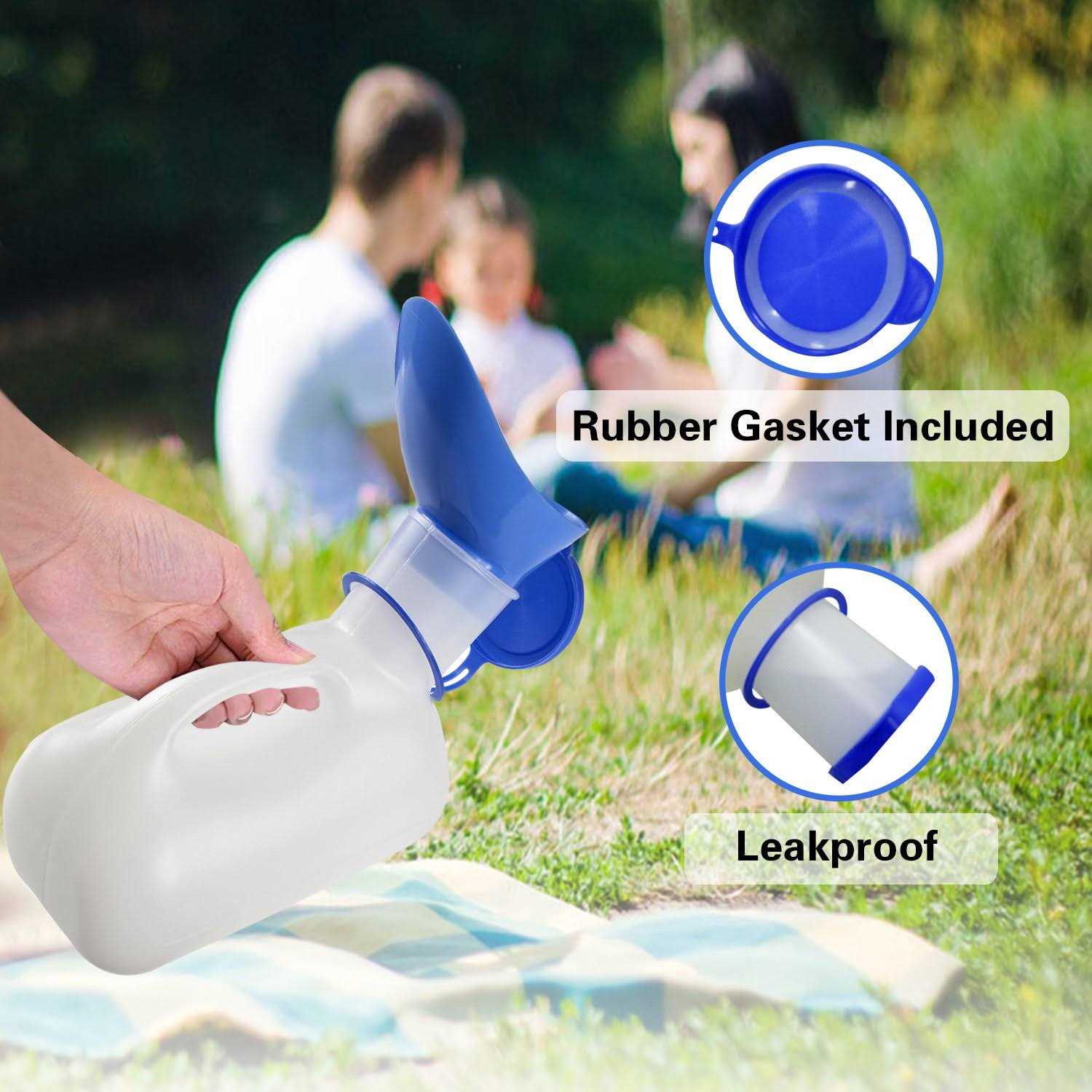 Unisex Portable Urinal with Sealed Lid and Funnel G646235