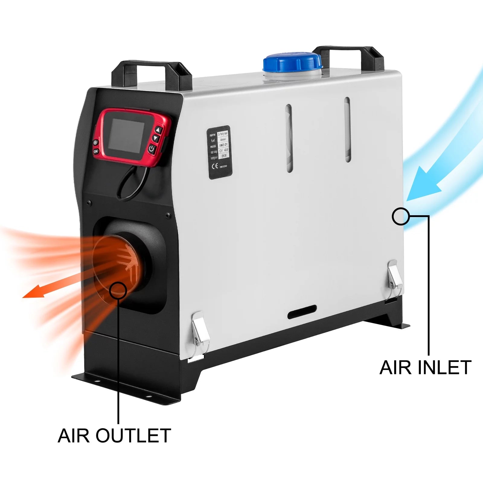 Diesel Air Heater 12V 5KW Q93249