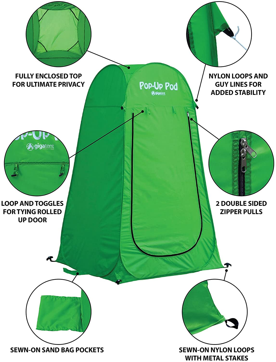 Privacy Tent with Carry Bag O4397
