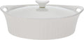 2.5-quart Oval Casserole with Glass Lid C5604