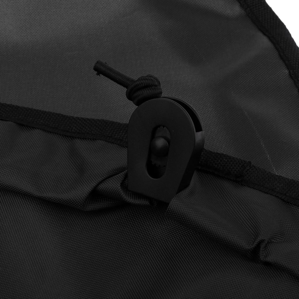 Black Waterproof Adjustable Kayak Cockpit Cover O946508