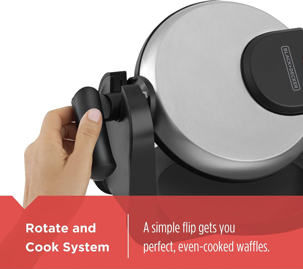 7" Round Belgian Waffle Maker Y463