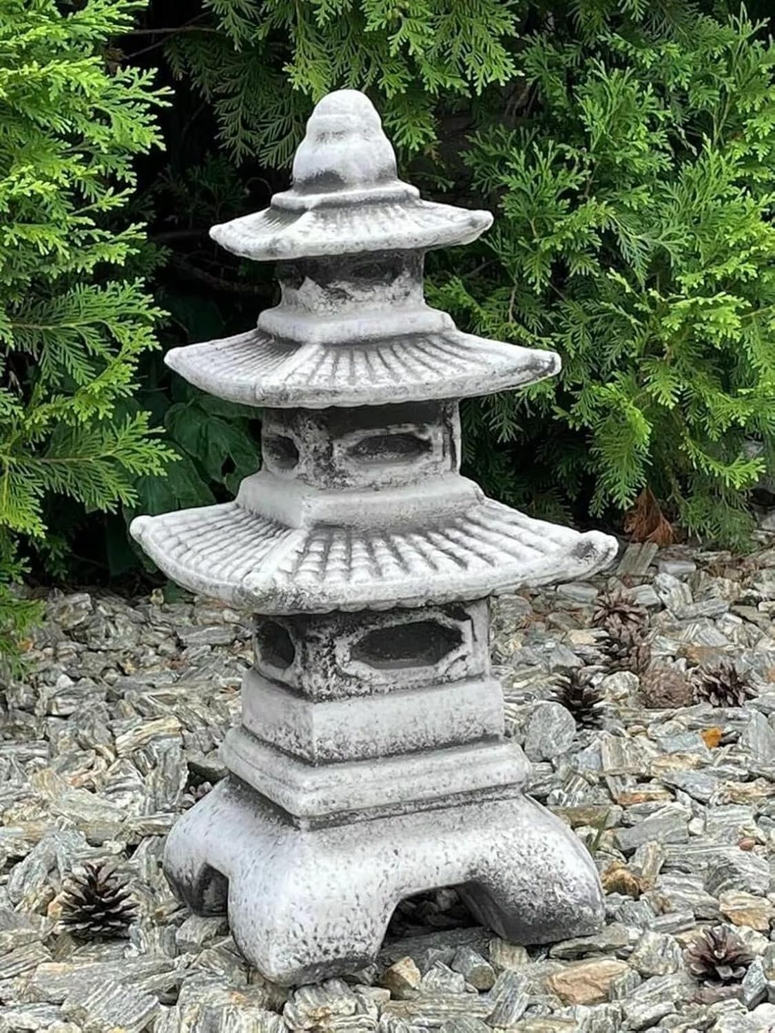 Concrete Pagoda Statue Z562025