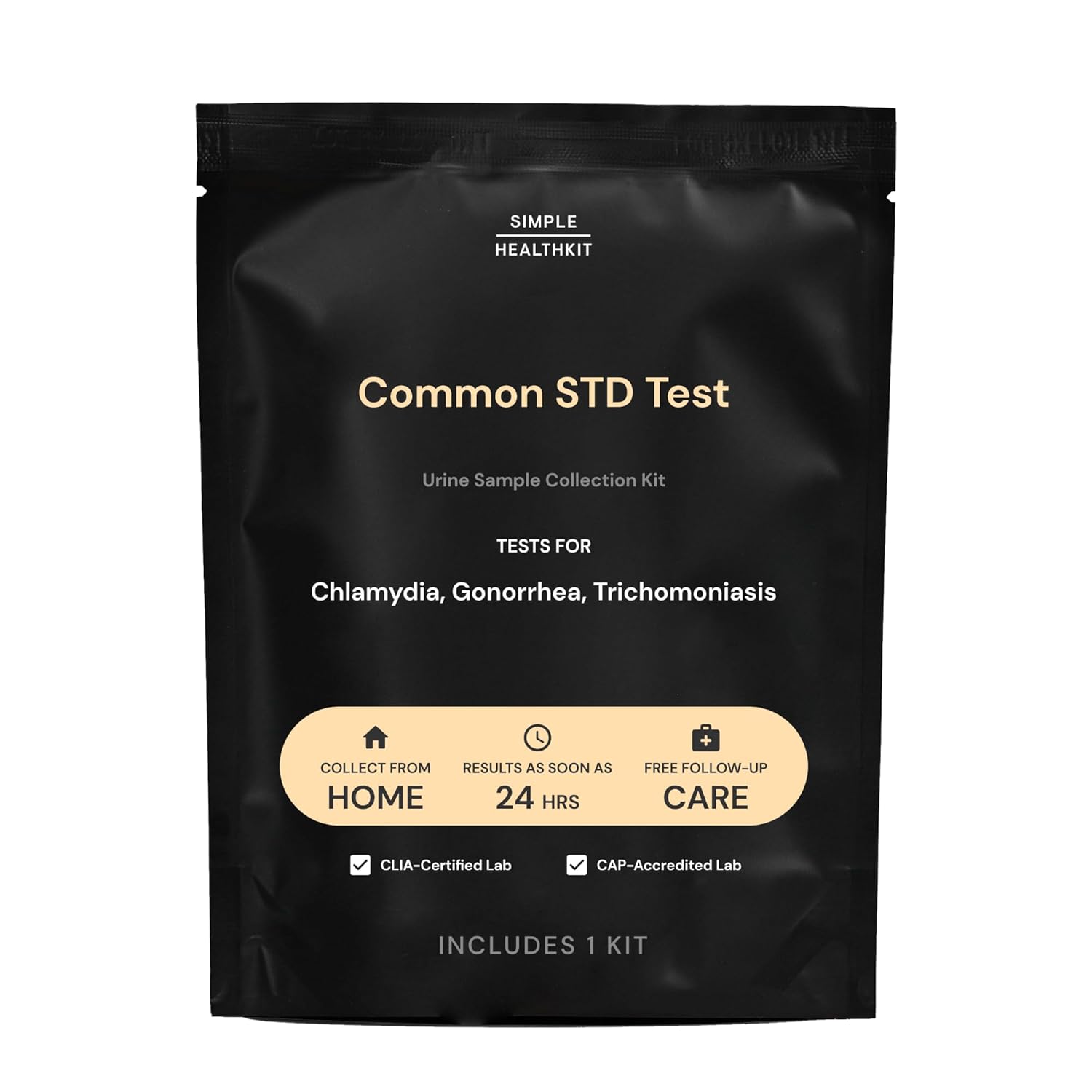 STD Test Kit for Chlamydia, Gonorrhea, and Trichomoniasis V894000