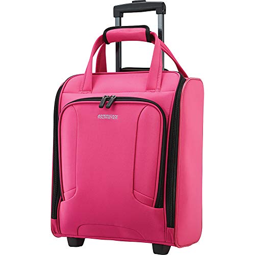 Pink Expandable Softside Luggage with Spinner Wheels I63361