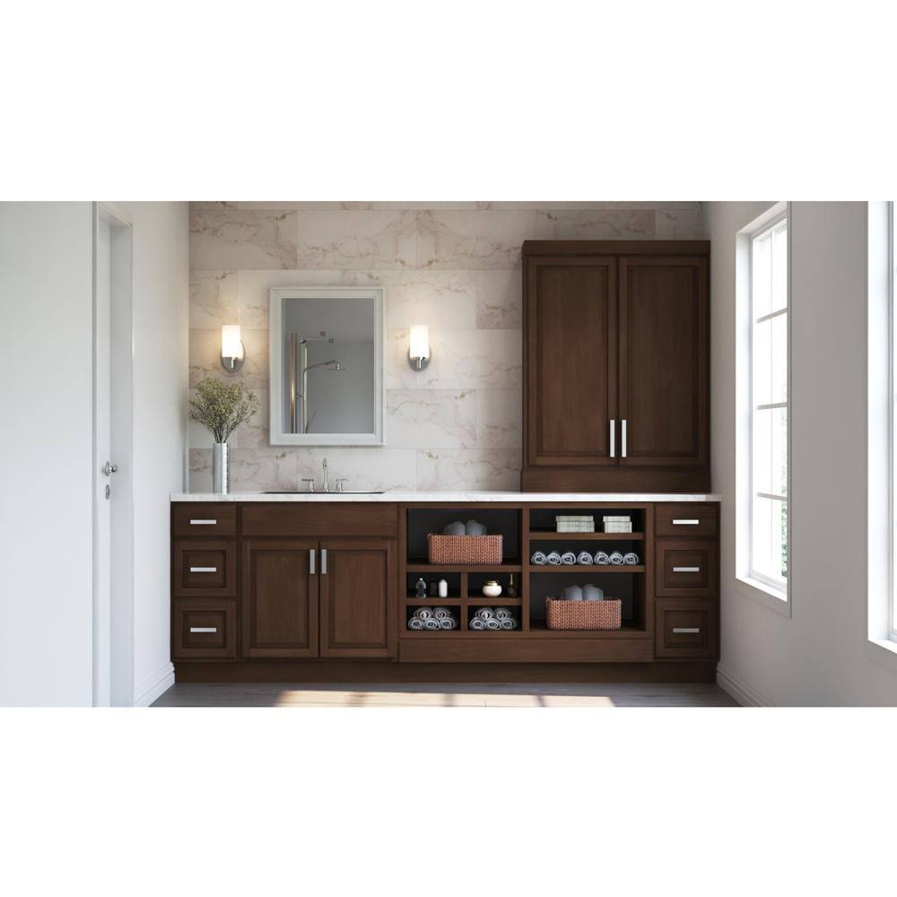Cognac Wall Kitchen Cabinet S3631