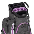 15 Way Full Length Divider Golf Push Cart Bag with Rain Cover X92508