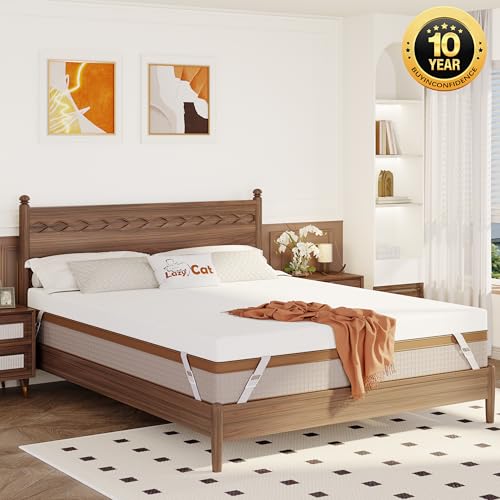 Twin XL Size Cooling Gel Memory Foam Mattress Topper with Removable Washable Cover N79956
