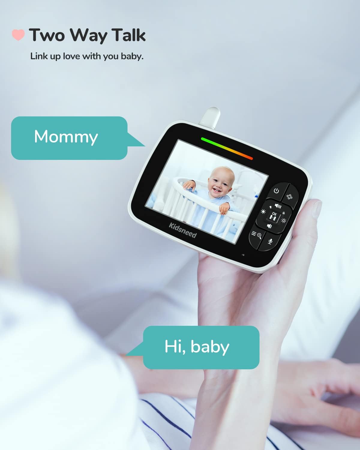 Video Baby Monitor with Camera and Audio C631836