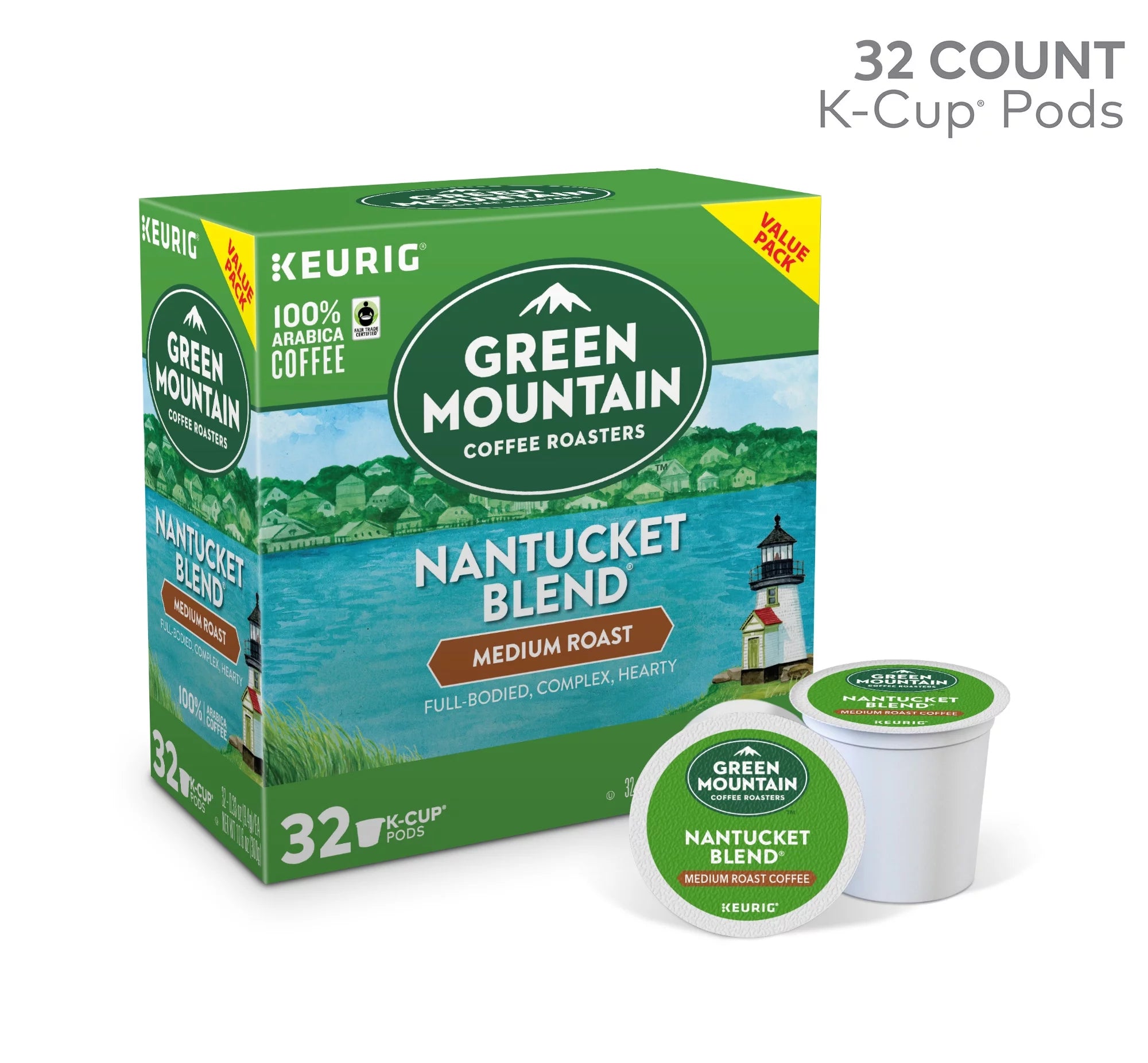 32 Count Medium Roast K-Cup Pods W778857