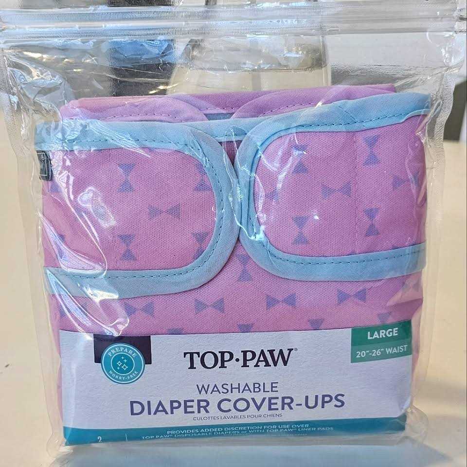 Washable Pink Diaper Cover Ups N736