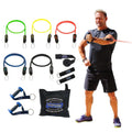 Resistance Band Set with Handles Ankle Straps J6192