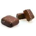 Dark Chocolate Sea Salt Caramel Squares 1lb BAG W27196