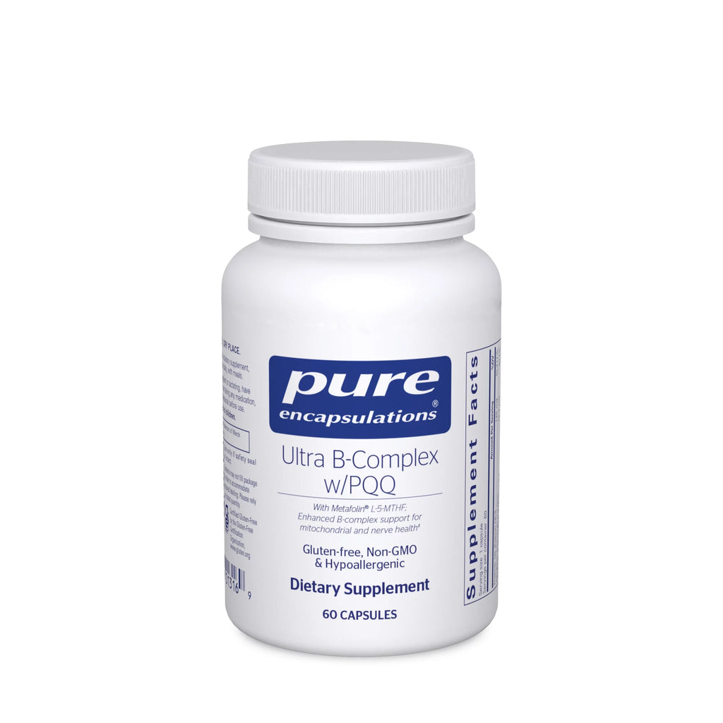 Vitamin B Supplement with PQQ, 60 Capsules Y219