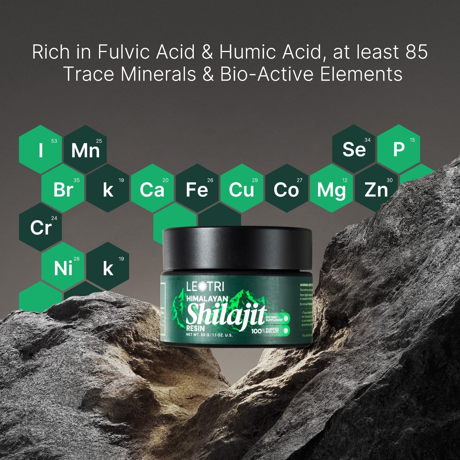 1.1 OZ Shilajit Resin D860