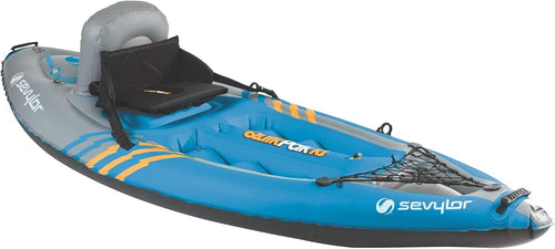 1-Person Inflatable Kayak with Hand Pump & Paddle Q21016