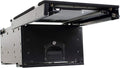 Black Powder Coat Cargo Box With Slide Out Drawer & Working Station S1052