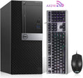 PC Tower Desktop Computer i5 6500 32GB DDR4 Ram 512GB M.2 NVMe SSD 1TB HDD Windows 10 Pro (Renewed) B992234