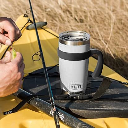Black Anti Slip Tumbler Handle for 30oz Stainless Steel Tumblers W370669