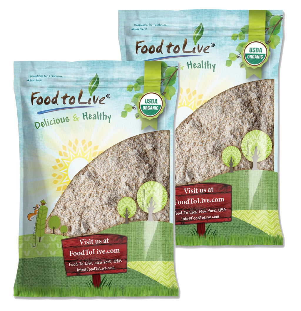 25 Pounds Organic Whole Grain Buckwheat Flour C810