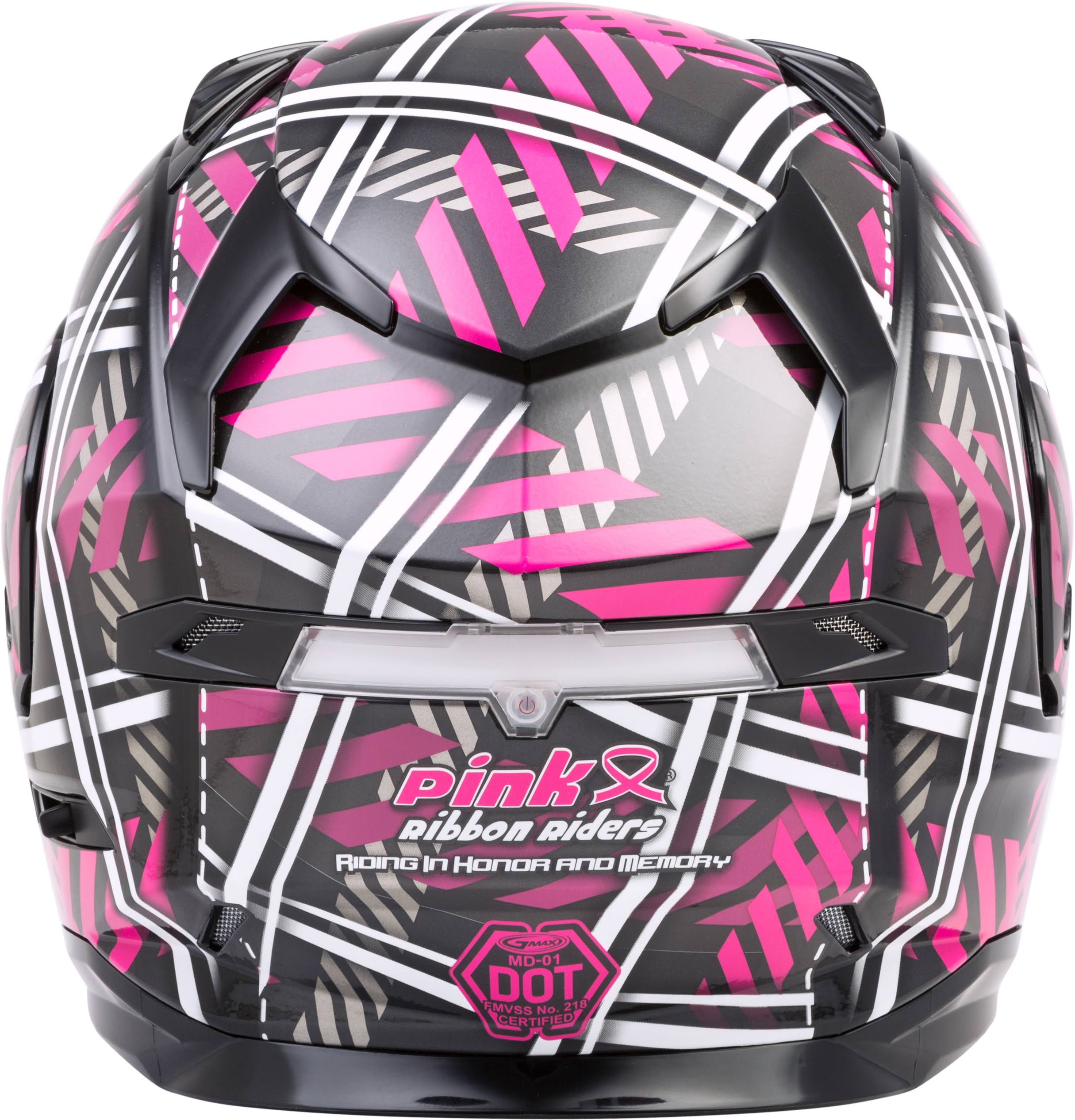 Pink Ribbon Riders Helmet Black/Pink LG R592943