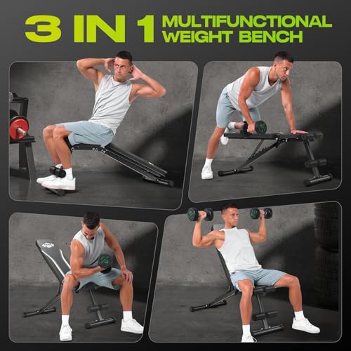660LBS Fast Foldable Weight Bench with 8 Adjustable Backrests P28659