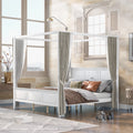 King Size Canopy Platform Bed M1788
