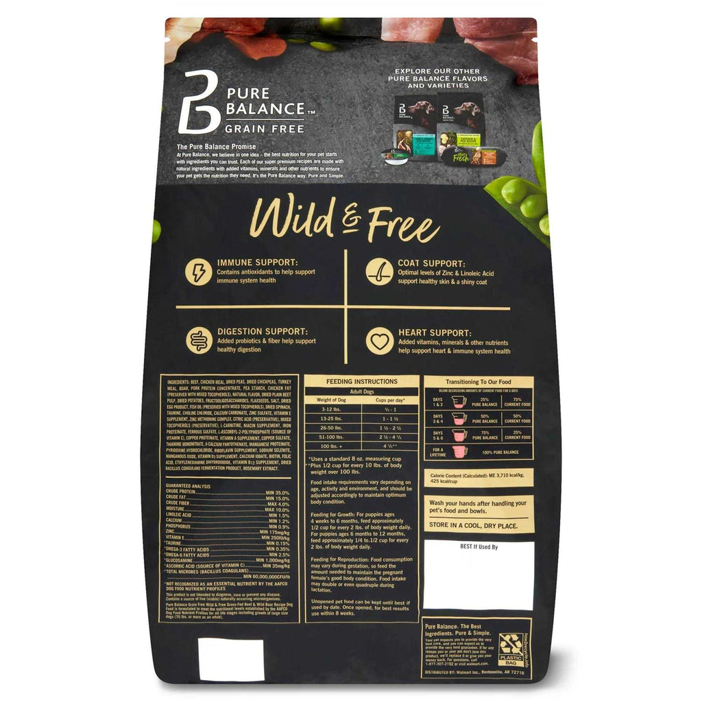 Beef & Wild Boar Recipe Dry Dog Food G15831