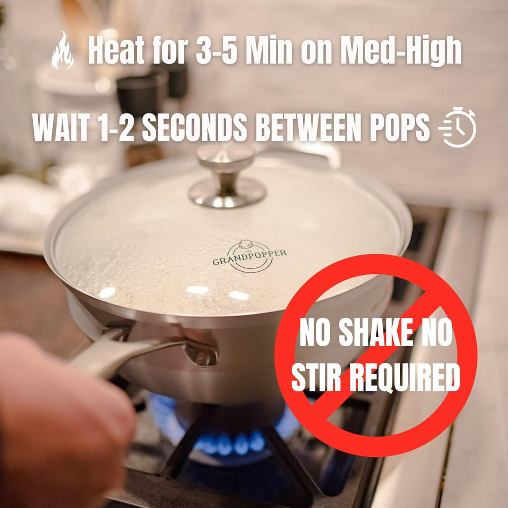 Stovetop Popcorn Maker Popcorn Pan A95722