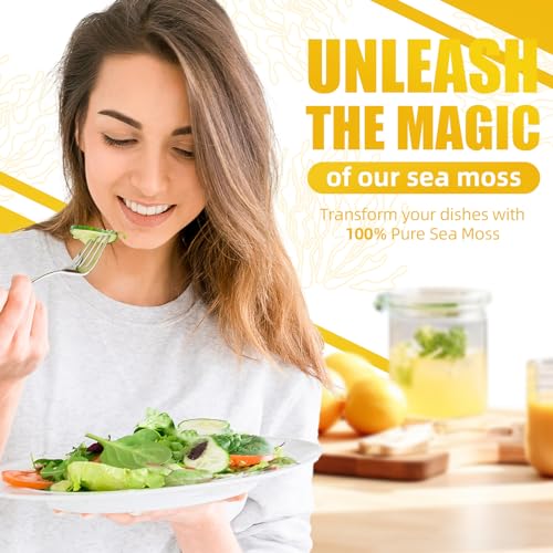 12 OZ Organic Sea Moss Gel Strawberry Banana Flavor I3685