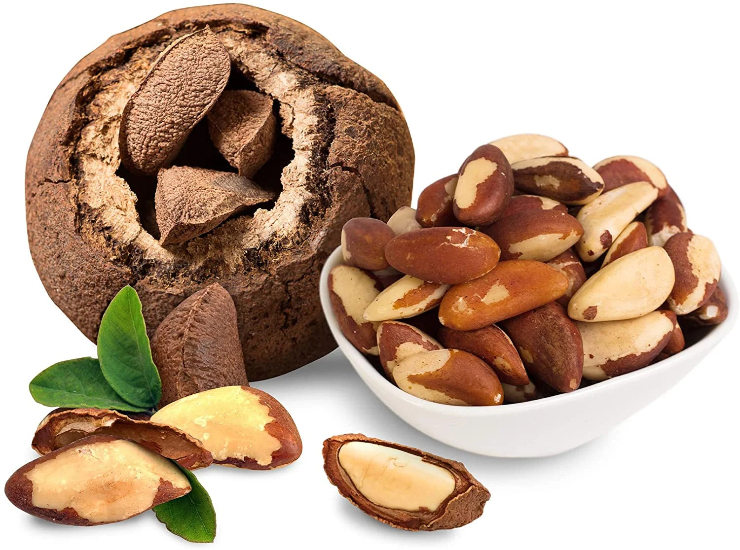 Raw Organic Brazil Nuts, 8 oz Pack of 2 O613