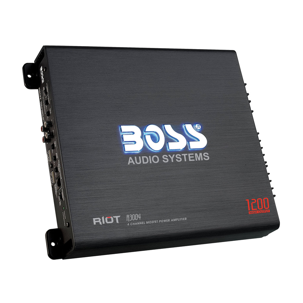1200 High Output 4 Channel Car Audio Amplifier A166