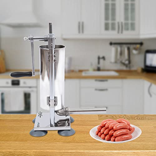 6Lbs Stainless Steel Vertical Sausage Stuffer K6883