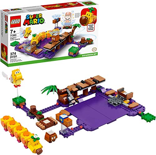 LEGO Super Mario Poison Swamp Expansion Set 71383 Building Kit (374 Pieces) W120