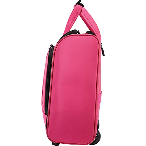 Pink Expandable Softside Luggage with Spinner Wheels I63361