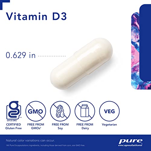 Vitamin D3 125 mcg (5,000 IU) Supplement - 120 Capsules X778