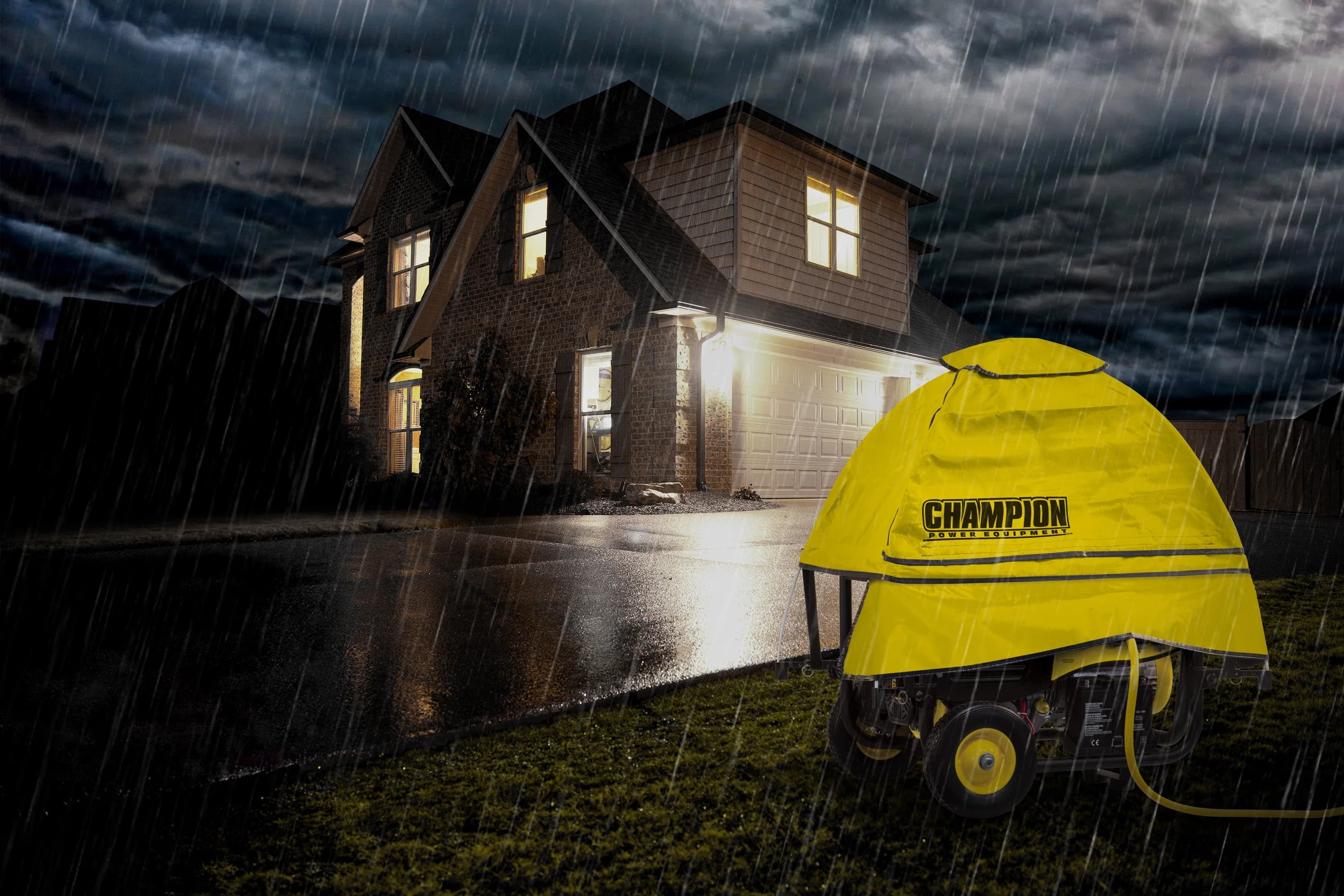 Storm Shield Severe Weather Generator Cover for 4000 to 12,500 Starting Watt Generators Z9686