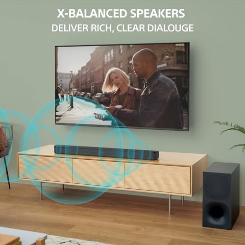 2.1ch Soundbar with Wireless Subwoofer, Black A4410