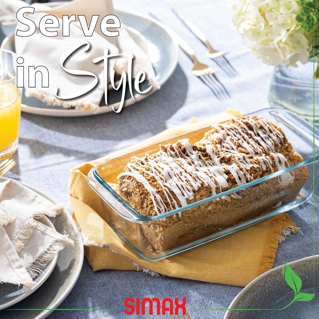 Borosilicate Glass Loaf Dish T58843