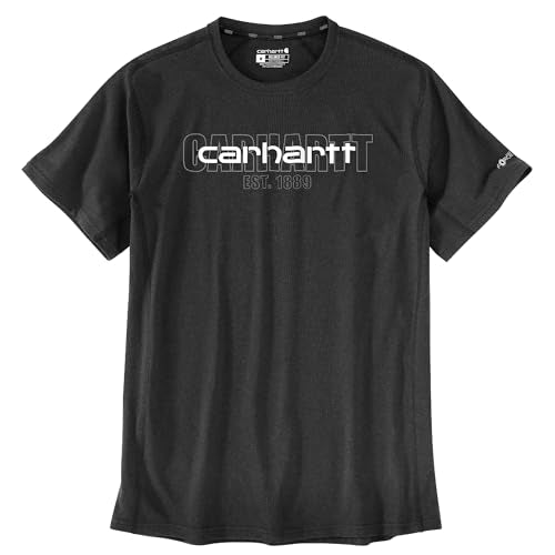 Relaxed Fit Midweight Short-Sleeve Logo Graphic T-Shirt F49717